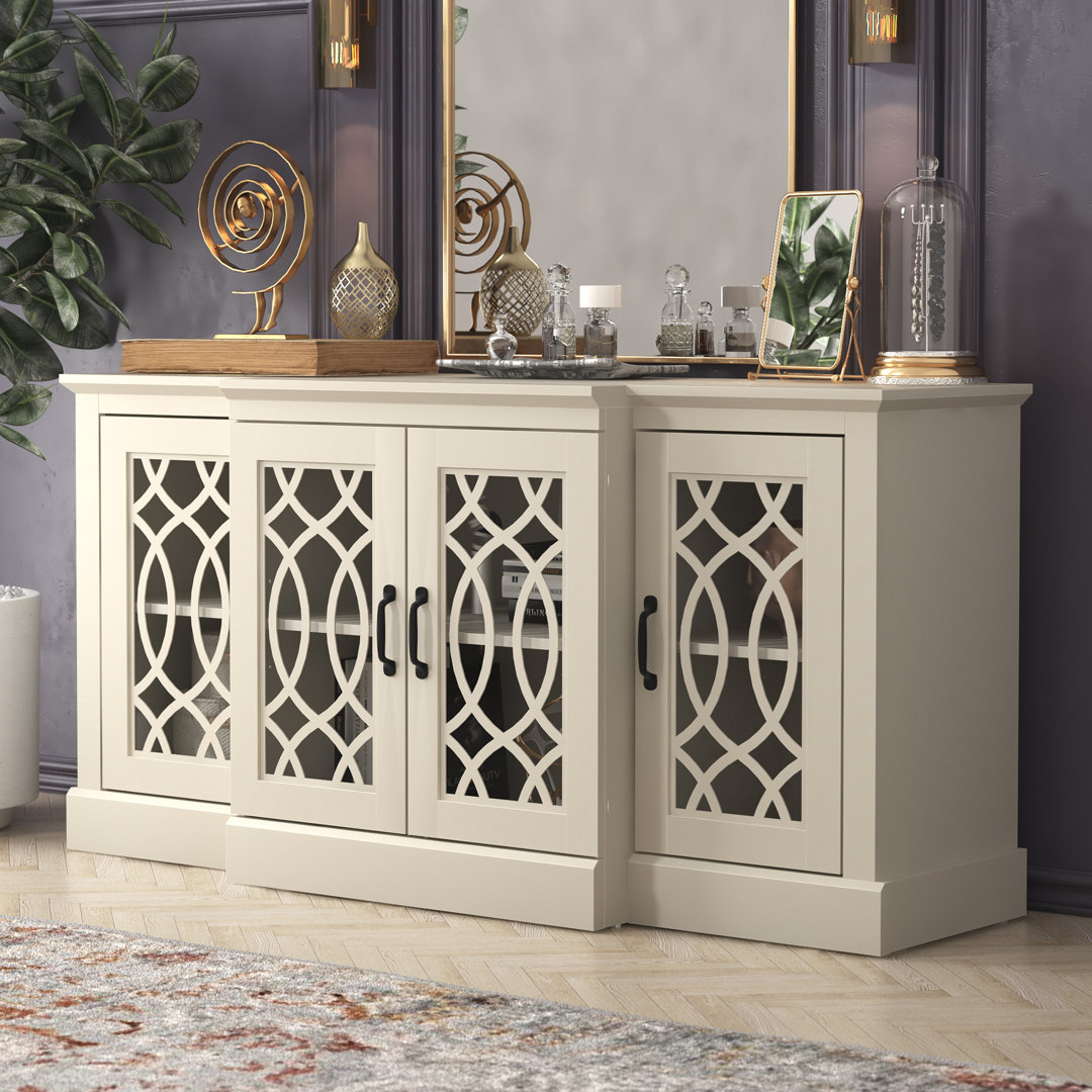 Allivia 60.4'' 4 Door Wide Accent Sideboard